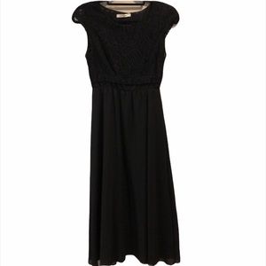 NWT One Plus One Black Maxi Dress Sz S